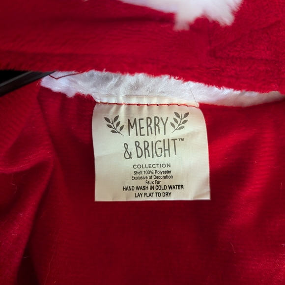 Velvet Christmas Doggie Dress Sz Med - Picture 3 of 7